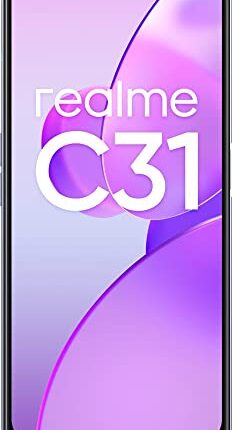 realme C31 (Light Silver, 3GB+32GB) Octa-core Processor | 13MP AI Triple Camera, Medium