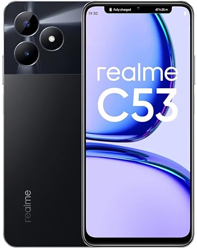 realme C53 (Champion Black, 4GB RAM, 128GB Storage)