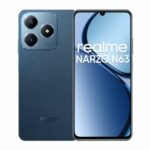 realme NARZO N63 (Leather Blue, 4GB RAM+64GB Storage) 45W Fast Charge | 5000mAh Durable Battery | 7.74mm Ultra Slim | 50MP AI Camera | AI Boost