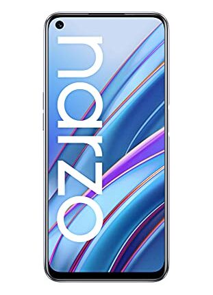 realme narzo 30 (Racing Silver, 4GB RAM, 64GB Storage) - MediaTek Helio G95 processor I Full HD+ display with No Cost EMI/Additional Exchange Offers