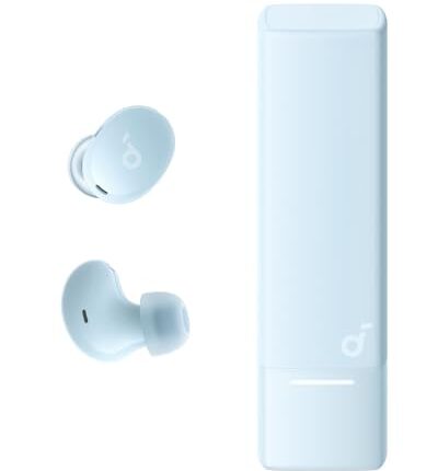 soundcore A30I By Anker,46Db Noise Cancelling In Ear Earbuds,Stylish Design,Lightweight Comfort,Clear Sound Super Clear And Powerful Bass,24H Playtime,Ip54,Fast Charge 10Min=120 Min,Bluetooth 5.4Blue