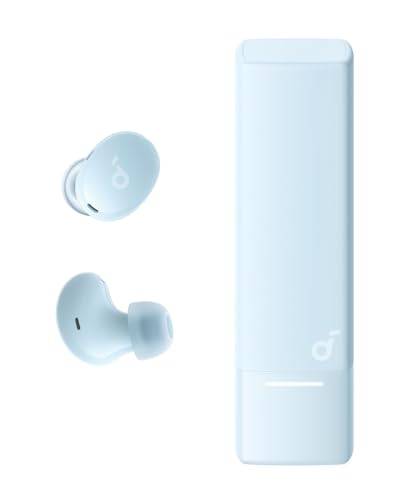 soundcore A30I By Anker,46Db Noise Cancelling In Ear Earbuds,Stylish Design,Lightweight Comfort,Clear Sound Super Clear And Powerful Bass,24H Playtime,Ip54,Fast Charge 10Min=120 Min,Bluetooth 5.4Blue