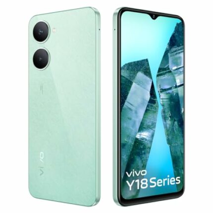 vivo Y18 (Gem Green, 4GB RAM, 128GB Storage) with No Cost EMI/Additional Exchange Offers | Without Charger