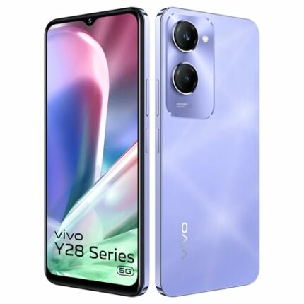 vivo Y28s 5G (Twinkling Purple, 6GB RAM, 128GB Storage) with No Cost EMI/Additional Exchange Offers