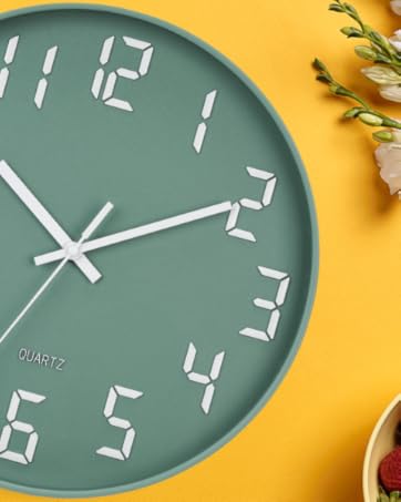 Ocean Green Clock