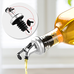 oil bottle cap dispenser nozzle olive oil pour spouts kitchen accessories