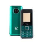 IAIR D15 Dual Sim Keypad Phone | 2800 mAH Battery & Big 1.88 Inch Display | Big Torch Light | Wireless FM & Rear Camera | Auto Call Recording | Dual Sim Support | 32 MB Ram & Storage (Green)