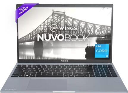 Wings Nuvobook S2 Aluminium Alloy Metal Body Core i3 11th Gen 1125G4 - (8 GB/512 GB SSD/Windows 11 Home) WL-Nuvobook S2-SLV Thin and Light Laptop (15.6 Inch, Silver, 1.60 Kg)