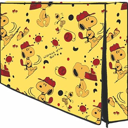 Wacky PVC Dustproof, Waterproof Printed 50 Inch LED TV Cover with Transparent Polythene Layer Compatible for Sony, Mi, Kodak LED TV