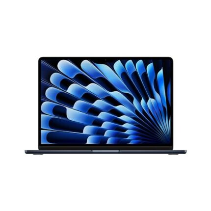 Apple 2024 MacBook Air 13″ Laptop with M3 chip: 34.46 cm (13.6″) Liquid Retina Display, 8GB Unified Memory, 512GB SSD Storage, Backlit Keyboard, 1080p FaceTime HD Camera, Touch ID- Midnight