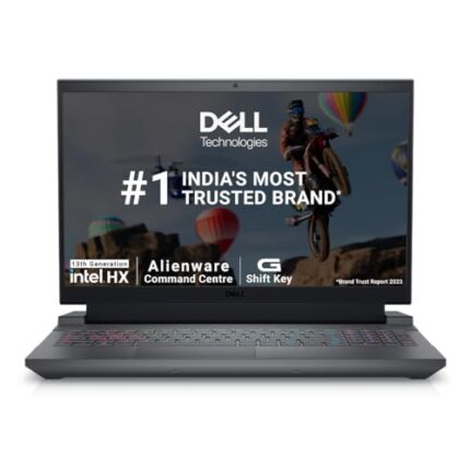 Dell G15-5530 Gaming Laptop, Intel Core i7-13650HX Processor/16GB/512GB SSD/NVIDIA RTX 4050 6GB GDDR6/15.6" (39.62cm) FHD 165Hz sRGB-100%/Win 11+MSO'21/Backlit KB 4-Zone RGB/Dark Shadow Gray/2.65Kgs