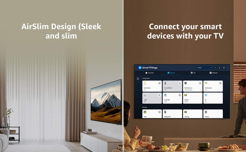 Air Slim Design Samsung SmarThings