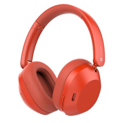 realme TechLife Studio H1 Over The Ear Headphone with 70Hours Playtime 360° Spatial Audio, 40mm Drivers, 80ms Superlow Latency, 43 dB Adaptive ANC-Red