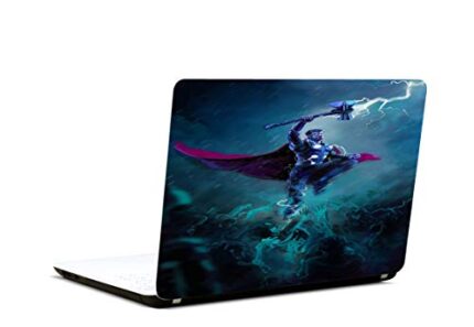 5 Ace HD Thor Laptop Skin, for 10 to17inch for Dell, Lenovo, Acer, HP, Sony,Apple,MacBook (Multi Color,Vinyl)