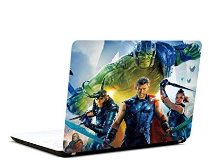5 Ace HD Thor Laptop Skin, for 10 to17inch for Dell, Lenovo, Acer, HP, Sony,Apple,MacBook (Multi Color,Vinyl)