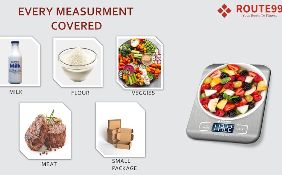 Kitchen weighing scale