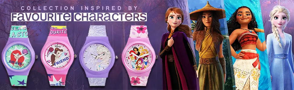 disney princess wrist watch