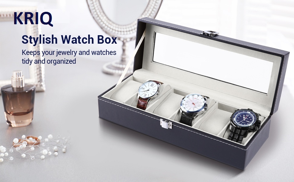 6 SLOT WATCH BOX