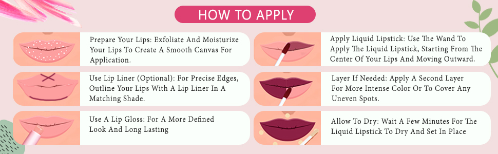 how to apply pure matte liquid lipstick