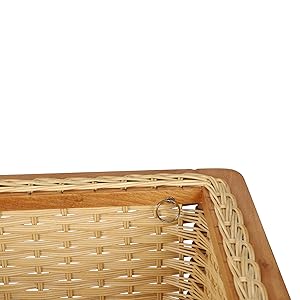 akway wicker basket vegetable basket onion basket pull out basket with partition wicker basket