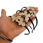 3 PCS Butterfly Hairband Hollow Butterfly Headband Gold Star Headpiece Boho Insect Headdress Prom Hair Jewelry for Women Girls Hair Accessories