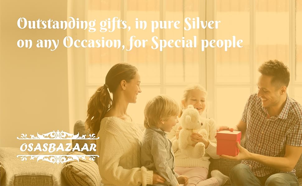 Osasbazaar Pure Silver Gifts Items Articles