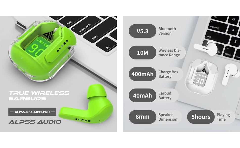 Alpss Audio true wirelss Earphone