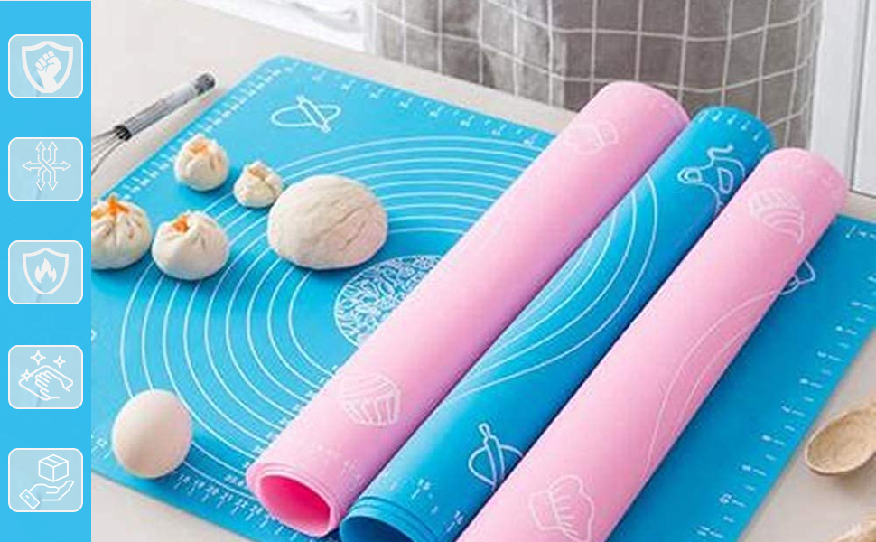 Non-Stick Fondant Rolling Mat 