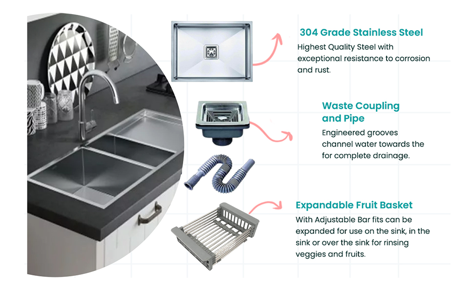 kitchen sink drain basket