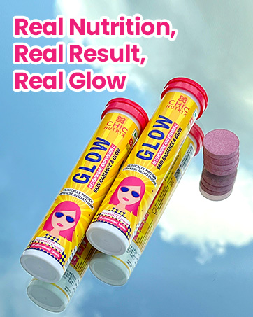 chicnutrix glow glutathione collagen biotin serum for skin