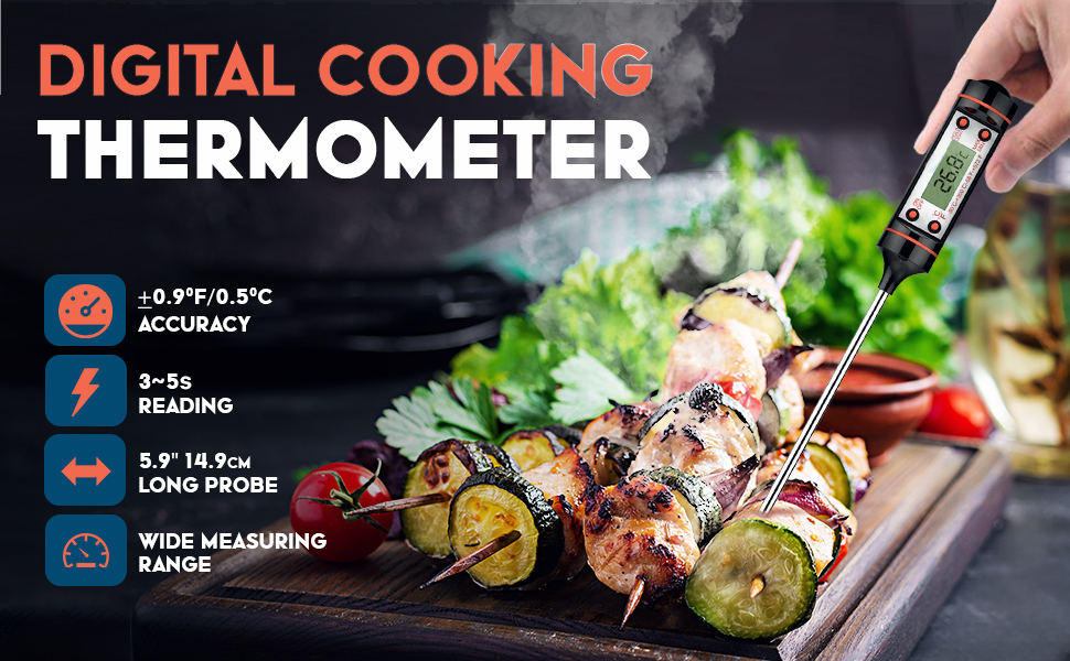 digital thermometer cooking thermometer kitchen thermometer meat thermometer Turkey Thermometer 