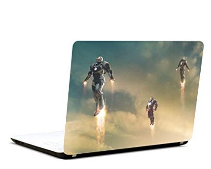 5 Ace HD Iron Man T Laptop Skin, for 10 to17inch for Dell, Lenovo, Acer, HP, Sony,Apple,MacBook (Multi Color,Vinyl)