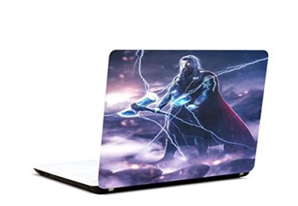 5 Ace HD Thor Laptop Skin, for 10 to17inch for Dell, Lenovo, Acer, HP, Sony,Apple,MacBook (Multi Color,Vinyl)