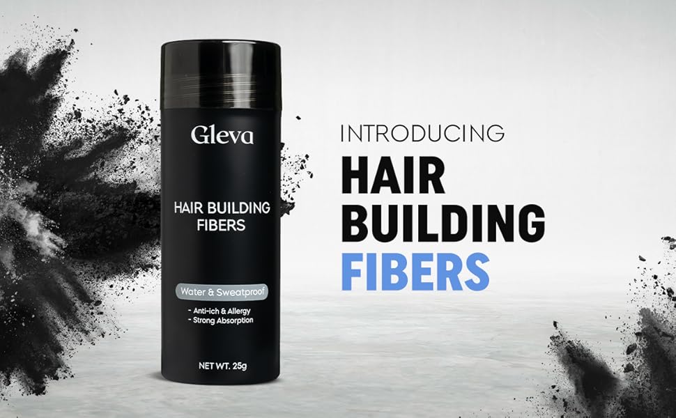 Hair building fiber