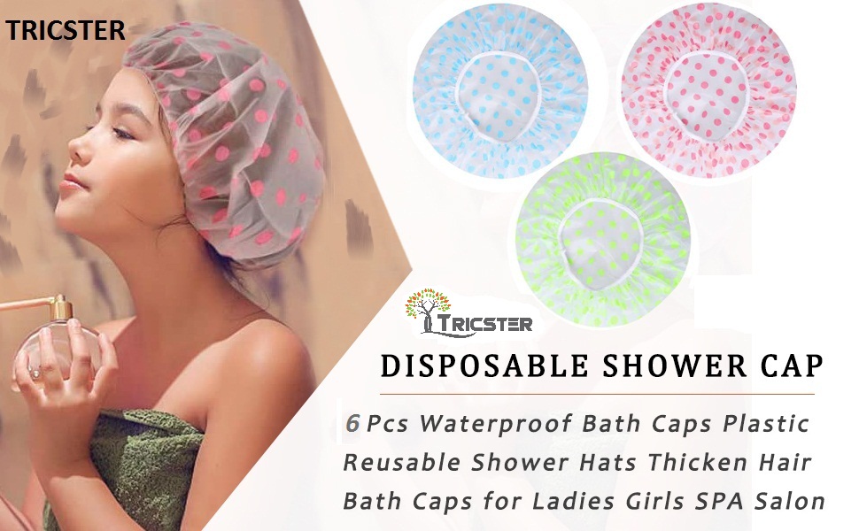 Waterproof shower cap