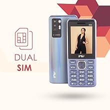 Dual sim feature mobile keypad phone