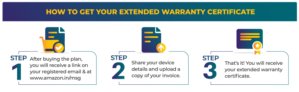 How to get your Extended Warranty