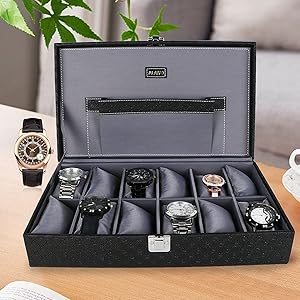 SPN-E2FAC watch box organizer case 