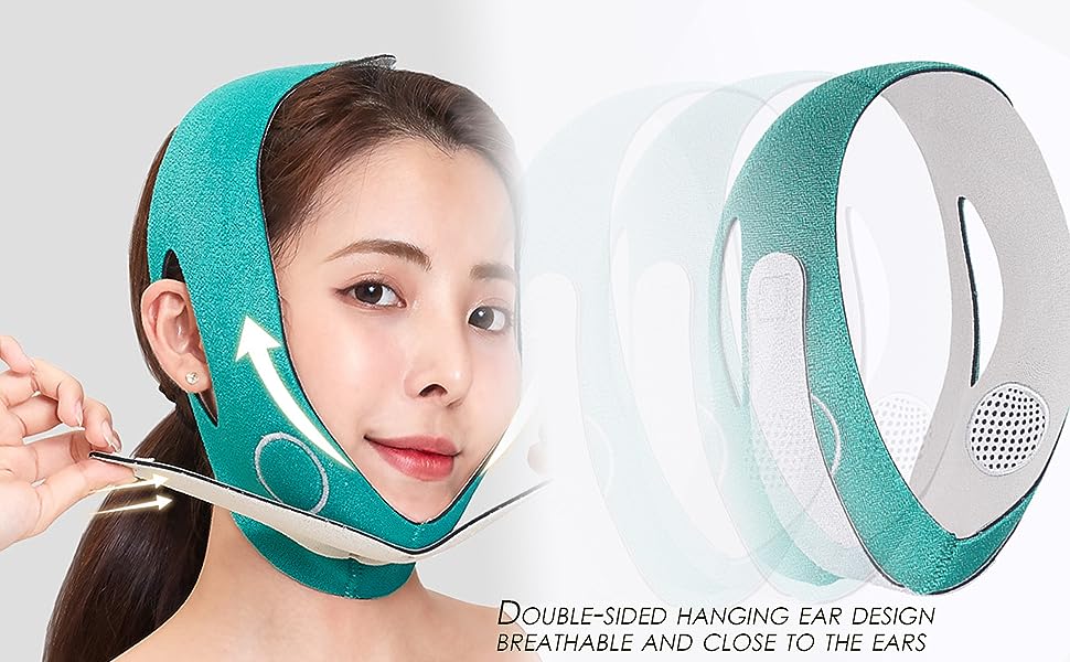  Face Lifting Belt Elastic Face Slimming Bandage