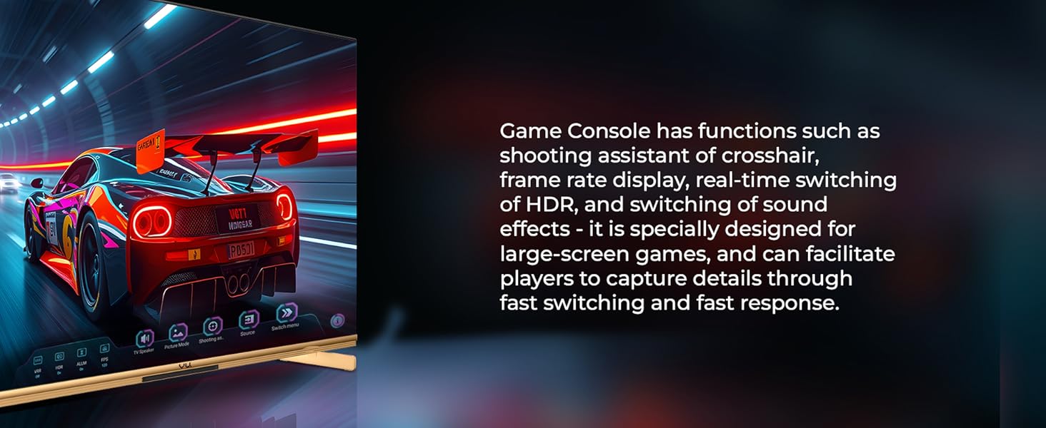 Game Console, Game Bar, Game Dashboard, Real Time Switching, HDR Gaming