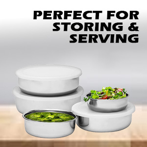 perfect for serving and storing