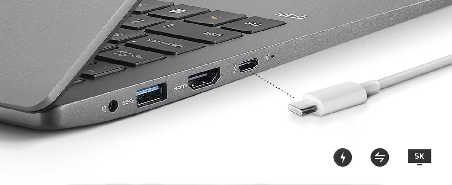 Charge, Transfer and Display with One Port