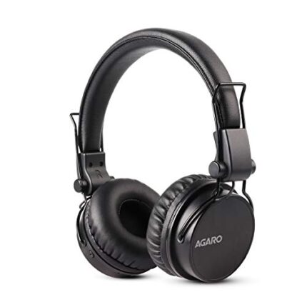 AGARO - 33327 Fusion On-Ear Bluetooth Headphones with Mic (Black)