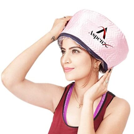 ASPENX Hair Care Thermal Head Spa Cap Treatment With Beauty Steamer Nourishing Heating Cap, Spa Cap For Hair, Spa Cap Steamer For Women (Spa Cap), 1