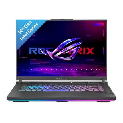 ASUS ROG Strix G16 (2024), 16 "(40.64cm) QHD+ 240Hz, Intel Core i9 14900HX, Gaming Laptop (16GB DDR5/1TB SSD/NVIDIA GeForce RTX 4070 /Windows 11/Office 2021/Eclipse Gray/2.50 Kg), G614JIR-N4062WS