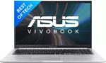 ASUS Vivobook 15 (2024) Intel Core i5 12th Gen 1235U - (16 GB/512 GB SSD/Windows 11 Home) X1502ZA-EJ545WS Thin and Light Laptop (15.6 Inch, Icelight Silver, 1.70 Kg, with MS Office)