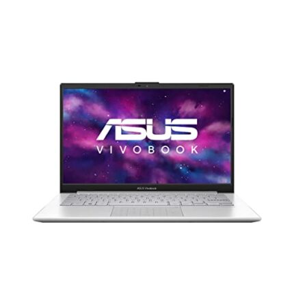 ASUS Vivobook GO 14 2023, Intel Core i3-N305, 14" (35.56 cms) FHD, Thin & Light Laptop (8GB/512GB SSD/Win11/Office 2021/42Whr/Cool Silver/1.38 kg), E1404GA-NK321WS