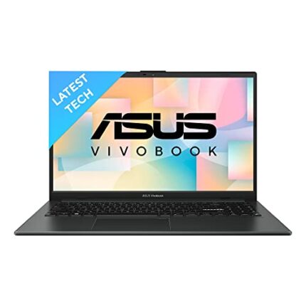 ASUS Vivobook Go 15 (2023), Intel Core i3-N305, 15.6" (39.62 cms) FHD, Thin and Light Laptop (8GB/512GB SSD/Integrated Graphics/Windows 11/Office 2021/Backlit KB/Black/1.63 kg), E1504GA-NJ322WS