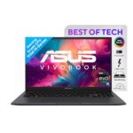 ASUS Vivobook S15 OLED 2022, 15.6" 39.62 cms FHD OLED, Intel Core Evo i7-12700H 12th Gen, Thin and Light Laptop (16GB/512GB SSD/Iris Xe Graphics/Windows 11/Office 2021/Black/1.8 kg) K3502ZA-L702WS