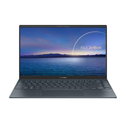 ASUS ZenBook 14 (2021), AMD Ryzen 7 5700U, 14 inches FHD Thin and Light Business Laptop, 16GB RAM/512GB SSD/Integrated Graphics/Office 2019/Windows 10/Lilac Mist/1.22 Kg, UM425UA-AM702TS